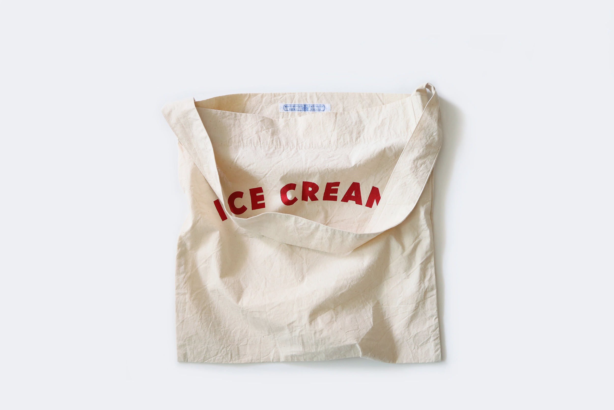 R&amp;D.M.Co-  Square HAPPY ICE CREAM Bag