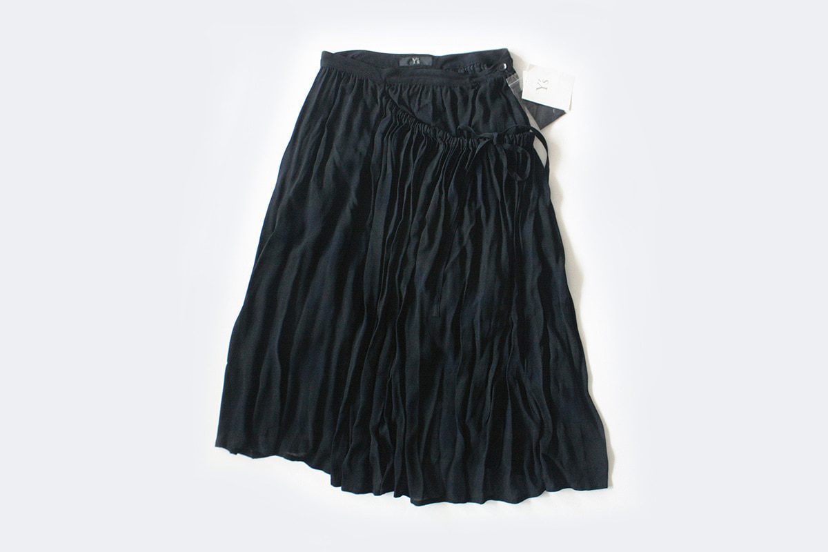 Y&#039;s  Cupra Overlap Gather Skirt