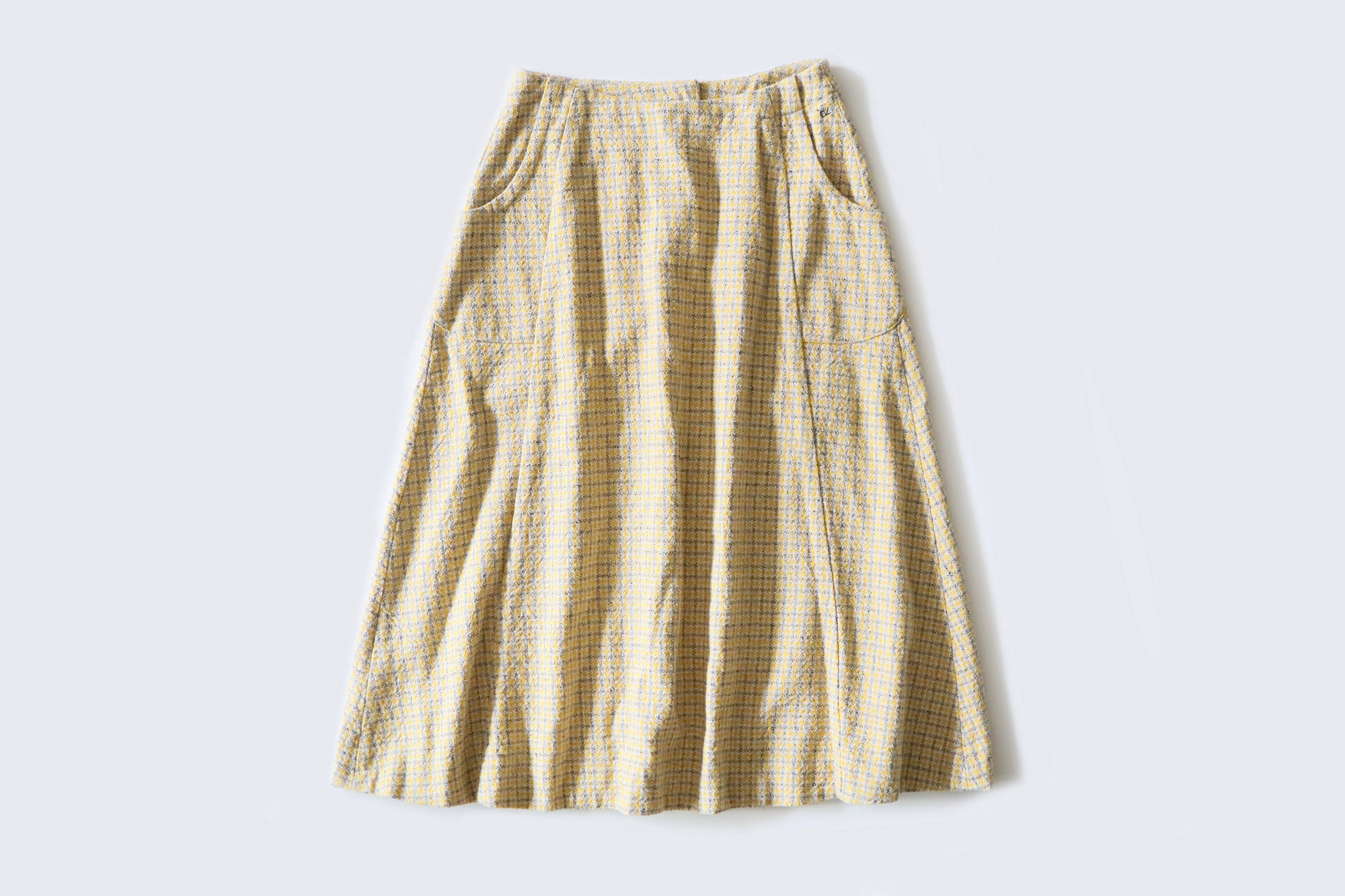 45R  Cotton tweed skirt