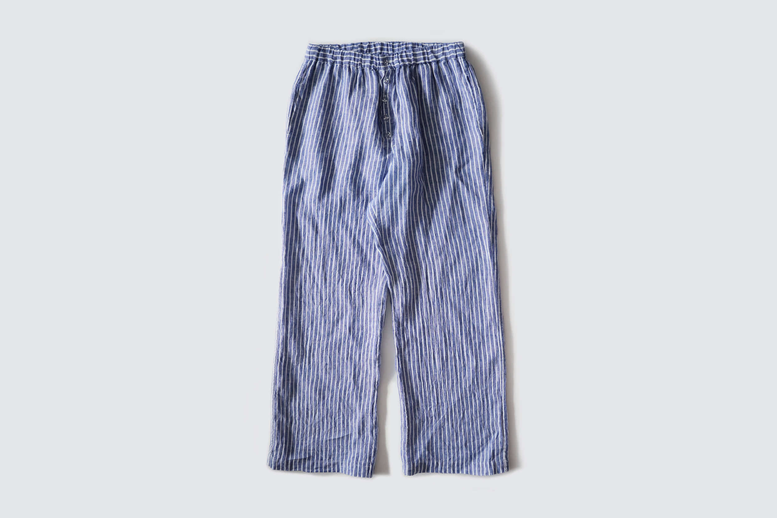 R&amp;D.M.Co-  Stripe linen pants