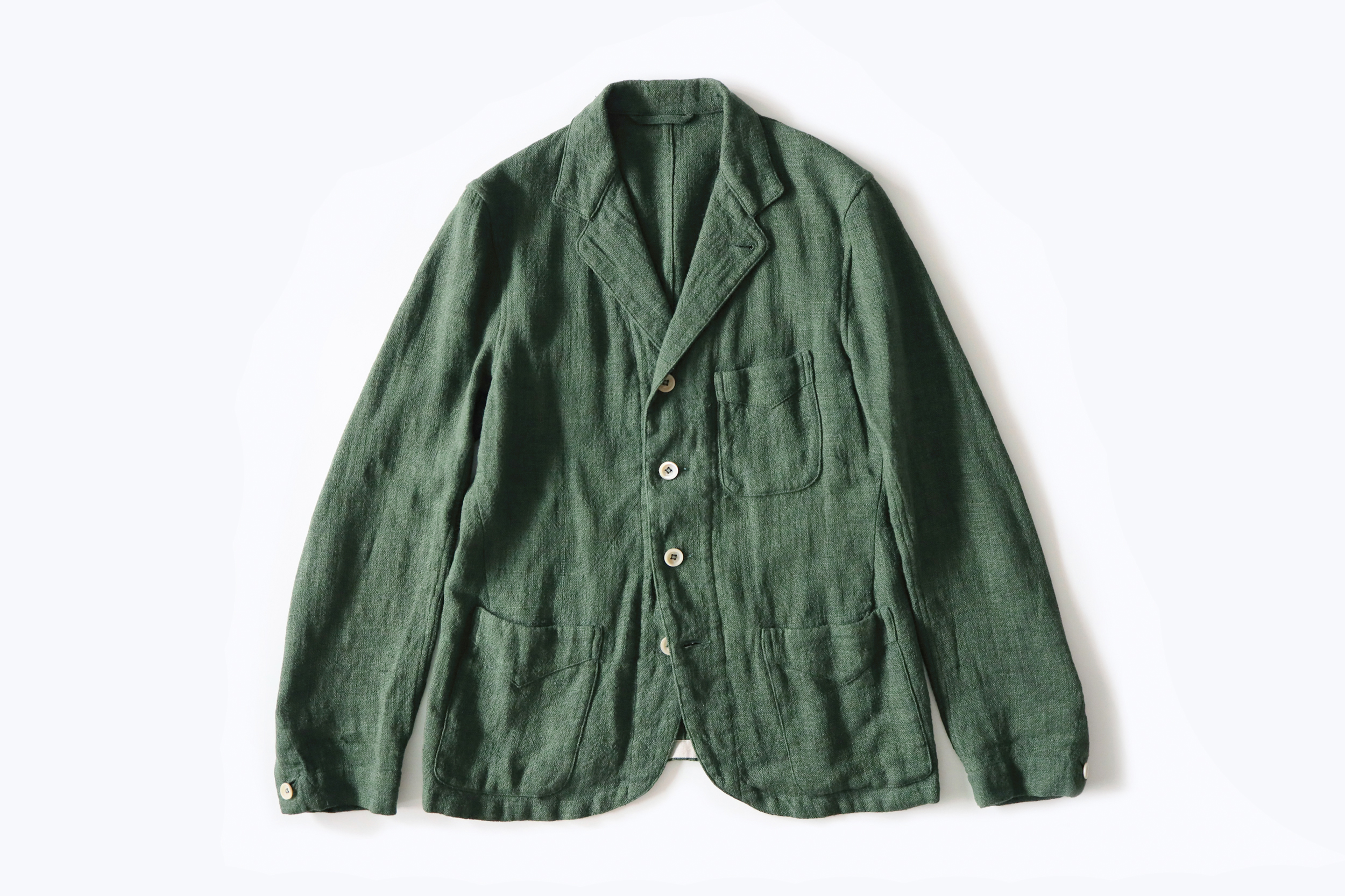 45R  Linen silk tweed Jacket