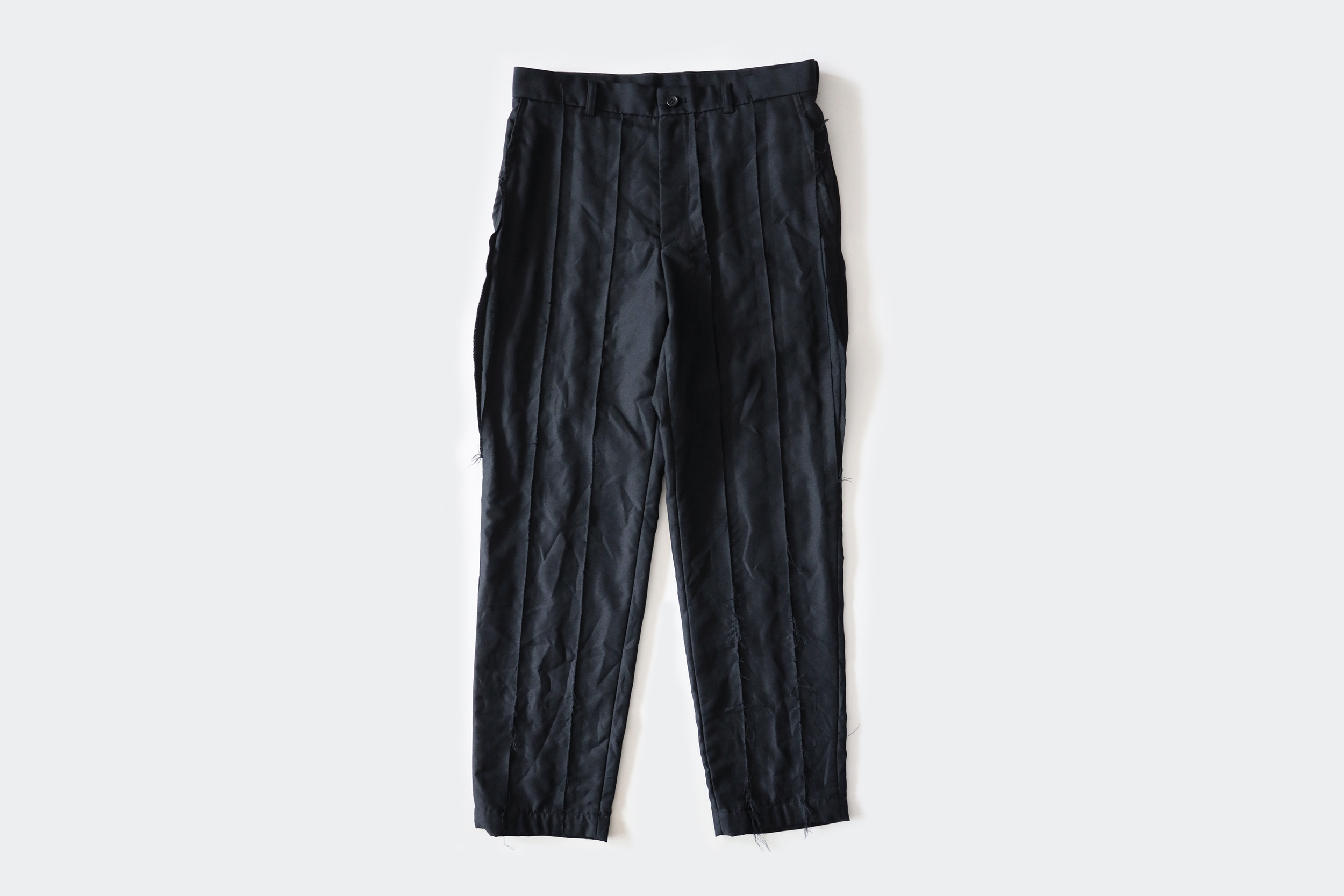 BLACK COMME des GARÇONS  Polyester twill pants