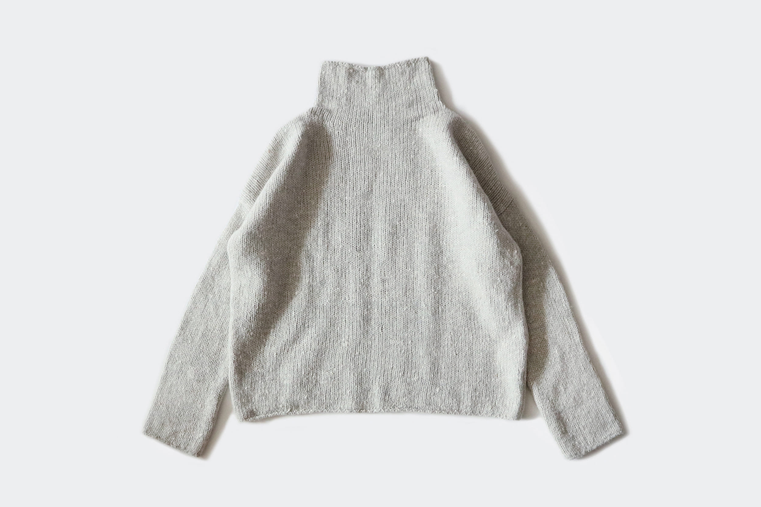 evam eva  Silk wool turtleneck sweater