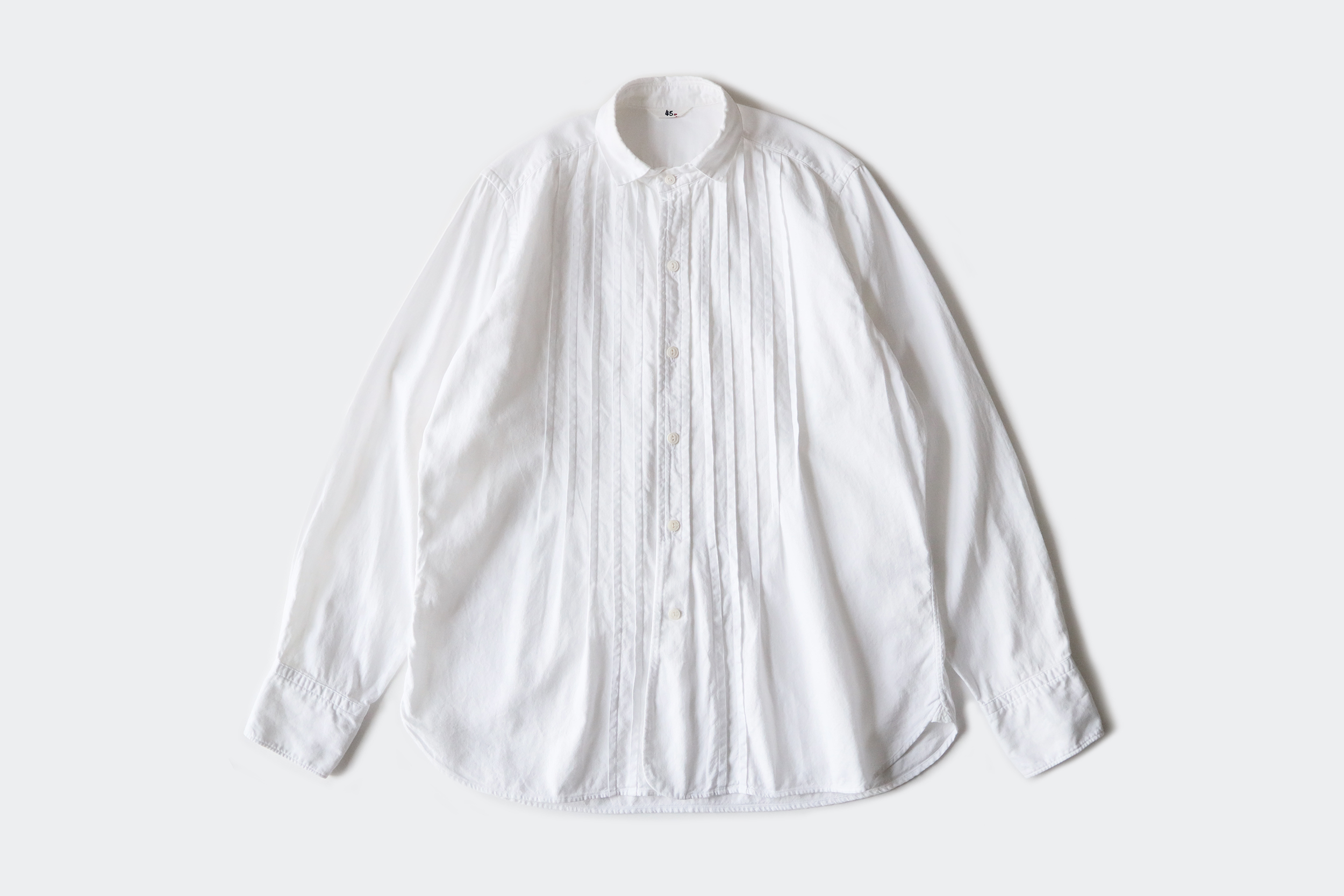 45R  Cotton pintuck shirt